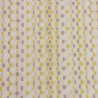 Tissu coton 100% BIO ovales esprit rétro