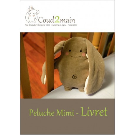 Livret ludique de couture Peluche Mimi le lapin